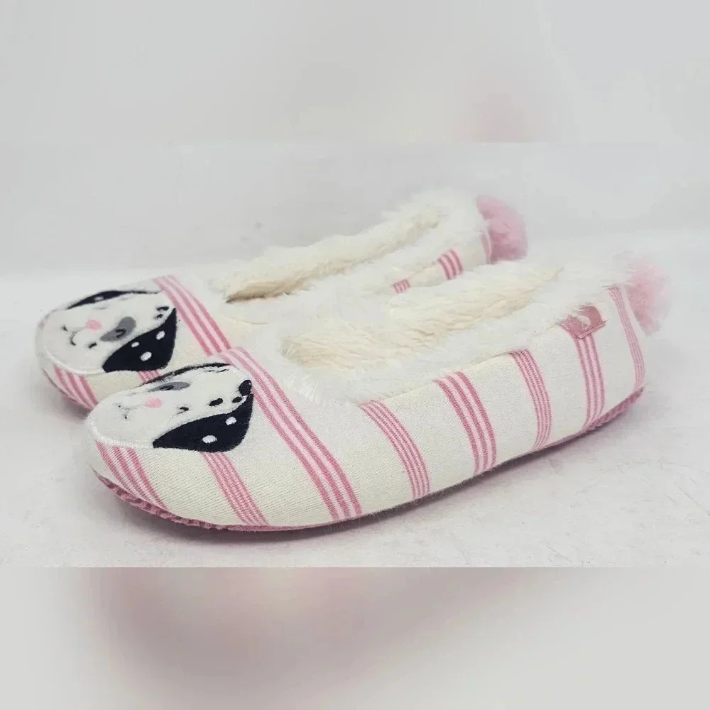 Joules Girl's Mule Dog Slippers Size Medium